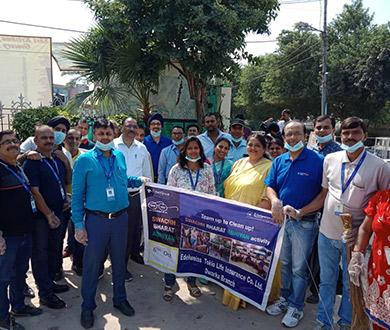 Over 2500 Edelweiss employees across 70 locations joined forces in a cleanliness drive as part of the Swachh Bharat Abhiyan Life-At-Edelweiss