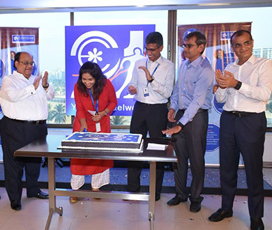 Senior leadership commemorating 21 years of Edelweiss Life-At-Edelweiss