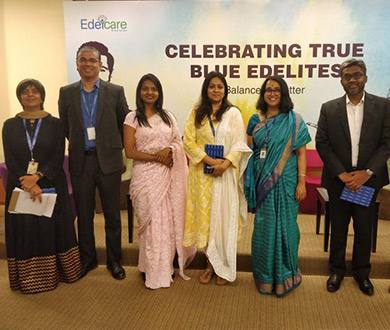 Walking the talk with a gender neutral panel comprising leaders across Edelweiss promoting an inclusive work culture on Womens Day Life-At-Edelweiss